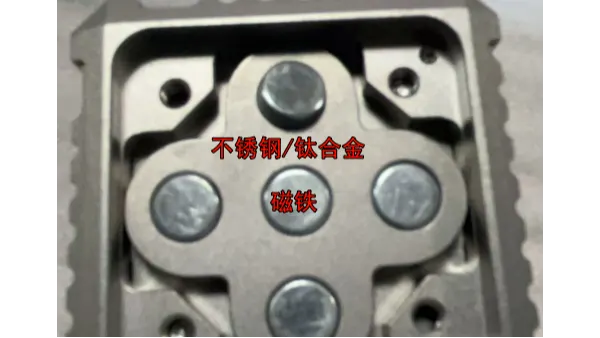 不锈钢/钛合金与磁铁粘接高强度金属AB胶应用案例